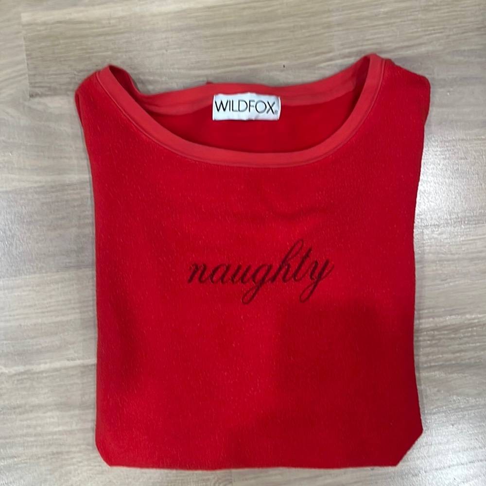 Women’s holiday sweatshirt size medium